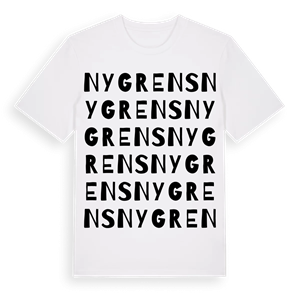 Nygrens ordlek t-shirt – ekologisk bomull t-shirt från Pinshirt