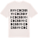 Vintage White t-shirt med Nyheden ordlek t-shirt