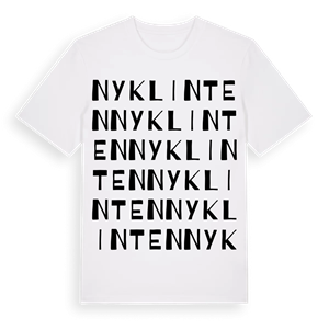 Nyklinten ordlek t-shirt – ekologisk bomull t-shirt från Pinshirt
