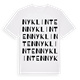 Nyklinten ordlek t-shirt