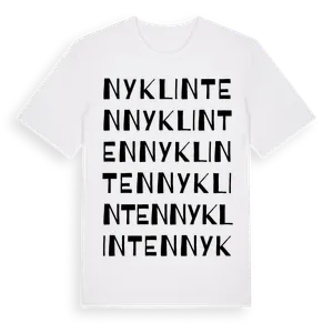 Nyklinten ordlek t-shirt – ekologisk bomull t-shirt från Pinshirt