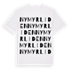 Nymyrliden ordlek t-shirt
