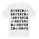 Nysvedjan ordlek t-shirt