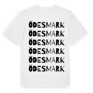 Ödesmark ordlek t-shirt – ekologisk bomull t-shirt från Pinshirt