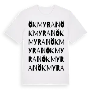 Ökmyran ordlek t-shirt – ekologisk bomull t-shirt från Pinshirt