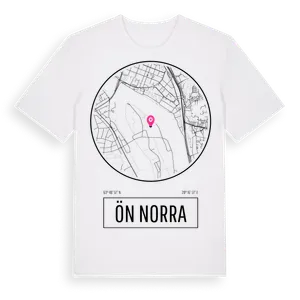 Ön Norra t-shirt – ekologisk bomull t-shirt från Pinshirt