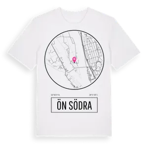 Ön Södra t-shirt – ekologisk bomull t-shirt från Pinshirt