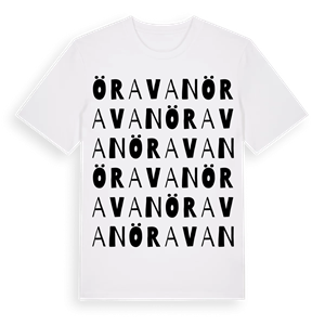 Öravan ordlek t-shirt – ekologisk bomull t-shirt från Pinshirt
