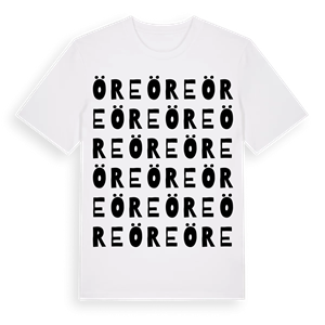 Öre ordlek t-shirt – ekologisk bomull t-shirt från Pinshirt