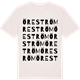 Vintage White t-shirt med Öreström ordlek t-shirt
