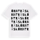 Örnträsk ordlek t-shirt