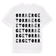Orrberget ordlek t-shirt