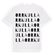 Orrkulla ordlek t-shirt