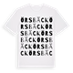 Örsbäck ordlek t-shirt