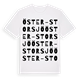 Öster-Storsjö ordlek t-shirt