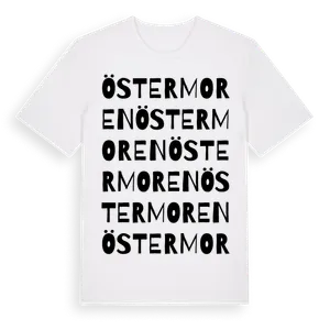 Östermoren ordlek t-shirt – ekologisk bomull t-shirt från Pinshirt
