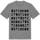 Mid Heather Gray t-shirt med Östernoret ordlek t-shirt