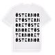 Östernoret ordlek t-shirt