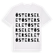 Österselet ordlek t-shirt