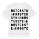 Österstrand ordlek t-shirt