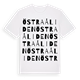 Östra Åliden ordlek t-shirt