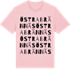 Pink Cotton t-shirt med Östra Brännäs ordlek t-shirt