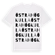 Östra Högkulla ordlek t-shirt