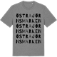 Mid Heather Gray t-shirt med Östra Jörnsmarken ordlek t-shirt