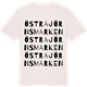 Vintage White t-shirt med Östra Jörnsmarken ordlek t-shirt
