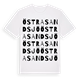 Östra Sandsjö ordlek t-shirt