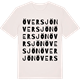 Vintage White t-shirt med Översjön ordlek t-shirt