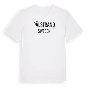 Pålstrand i Sverige t-shirt – ekologisk bomull t-shirt från Pinshirt