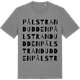 Mid Heather Gray t-shirt med Pålstrandudden ordlek t-shirt