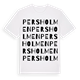 Persholmen ordlek t-shirt