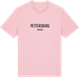 Pink Cotton t-shirt med Pettersburg i Sverige t-shirt
