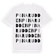 Pinarudden ordlek t-shirt