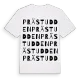 Prästudden ordlek t-shirt