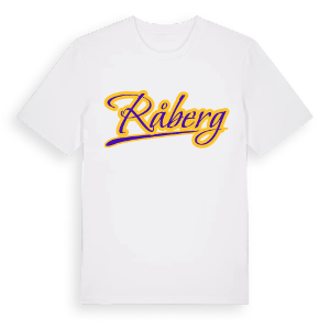 Råberg baseball t-shirt – ekologisk bomull t-shirt från Pinshirt