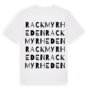 Rackmyrheden ordlek t-shirt – ekologisk bomull t-shirt från Pinshirt