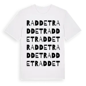 Raddet ordlek t-shirt – ekologisk bomull t-shirt från Pinshirt