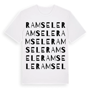 Ramsele ordlek t-shirt – ekologisk bomull t-shirt från Pinshirt