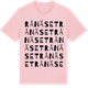 Pink Cotton t-shirt med Rånäset ordlek t-shirt