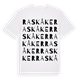 Raskåker ordlek t-shirt