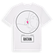 White t-shirt med Ratan t-shirt