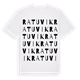 Ratuvik ordlek t-shirt