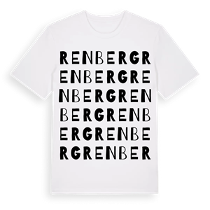 Renberg ordlek t-shirt – ekologisk bomull t-shirt från Pinshirt