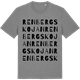 Mid Heather Gray t-shirt med Renbergskojan ordlek t-shirt