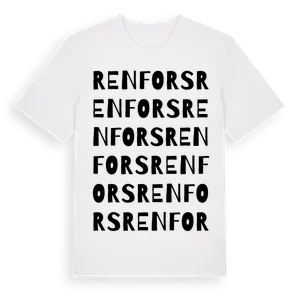 Renfors ordlek t-shirt – ekologisk bomull t-shirt från Pinshirt