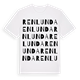 Renlunda ordlek t-shirt