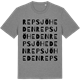 Mid Heather Gray t-shirt med Repsjöheden ordlek t-shirt